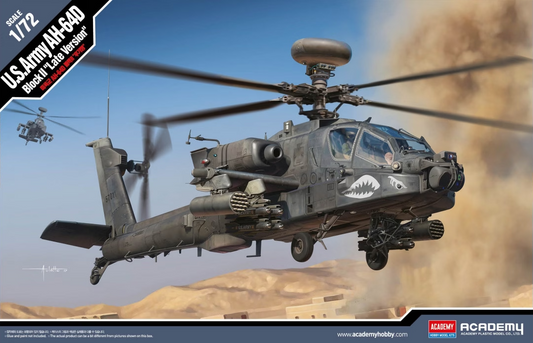 1/72 Helicóptero US Army AH-64D Apache [Block II] Late version de Academy