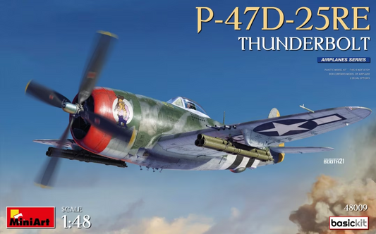 1/48 Avión P-47-D25RE Thunderbolt. Caza Norteamericano Segunda Guerra Mundial