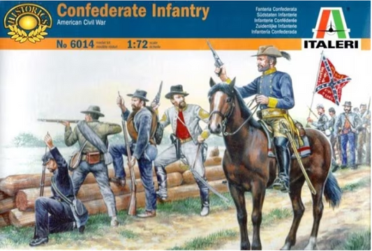 1/72 Confederate Infantry. American Civil War