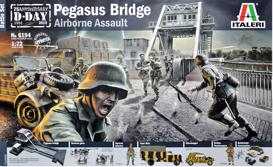 1/72 Pegasus Bridge - Airborne Assault Battle Set. WWII