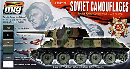 Set Pintura - Soviet Camouflages from 1939-1945