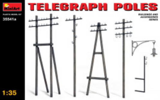 1/35 Telegraph Poles. Postes Telegraficos