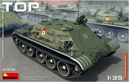 1/35 Soviet TOP Armoured Recovery Vehicle (SU-122-54 Base)