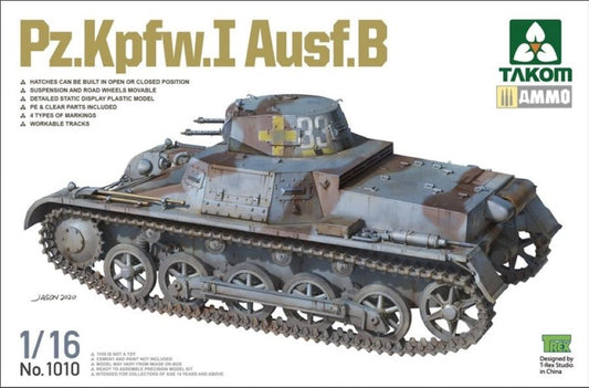 Pz.Kpfw.I Ausf.B Maqueta de Tanque Alemán Segunda Guerra Mundial