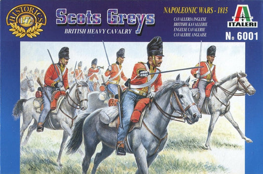 1/72 British Heavy Cavalry Scots Greys Napoleonic Wars